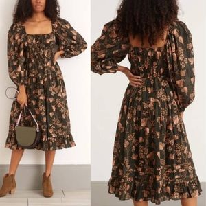 NEW Ulla Johnson Isla midi dress size 10